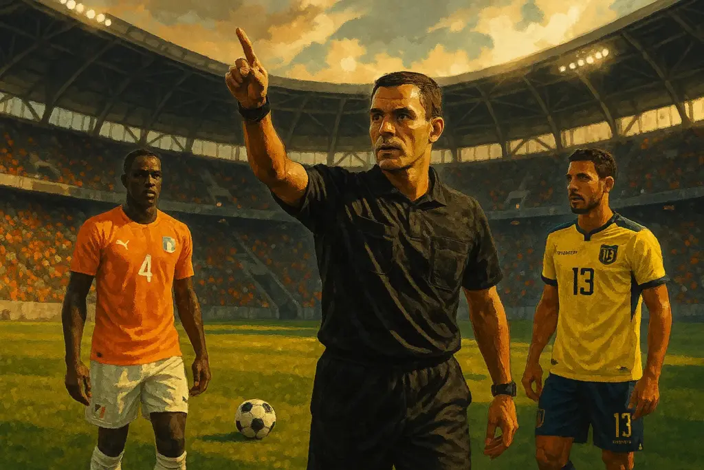 L’arbitre Côte d’Ivoire-Équateur désigné avant le duel de 2026