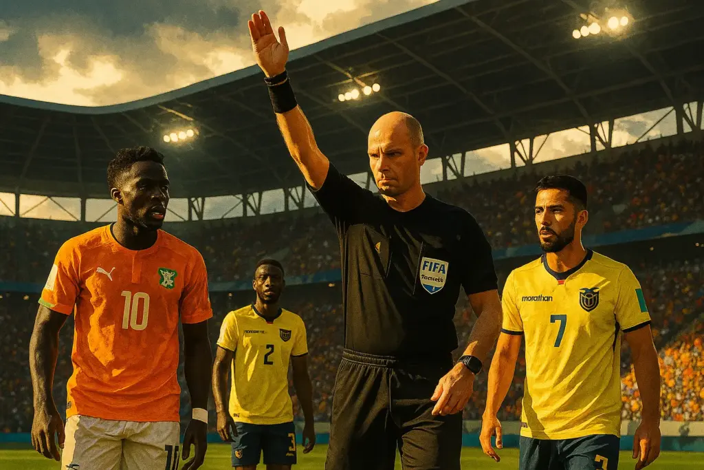 Côte d’Ivoire-Équateur : l’arbitre du duel de 2026 est désormais connu